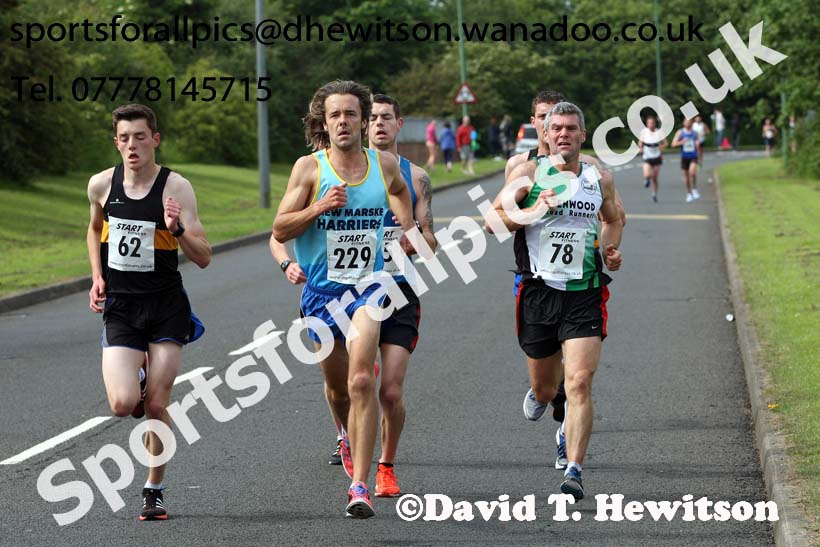 Newton Aycliffe 10k Road Race, County Durham. Photo: David T. Hewitson/Sports for All Pics